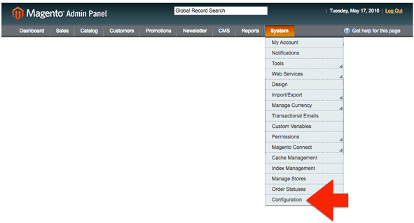 magneto-system-configuration