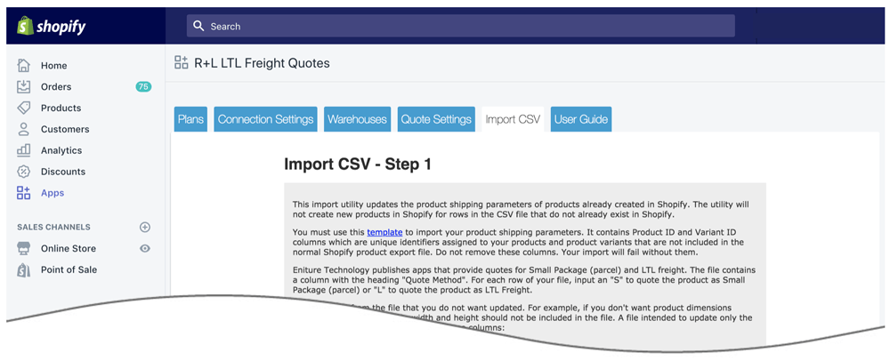 Freight Quote Fascinating Shopify RL LTL Freight Eniture Technology Freight Quote Fascinating Shopify RL LTL Freight Eniture Technology