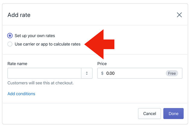 Use App To Calculate Rates