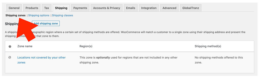 Flat Rate Shipping for WooCommerce Shipping Zones