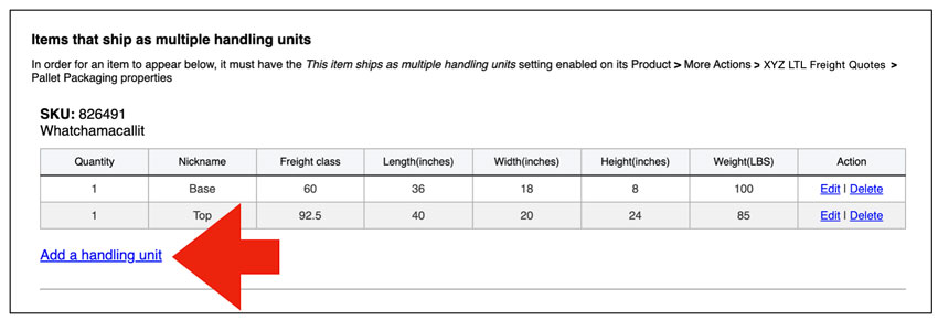 Item Ships As Multiple Handling Units Example