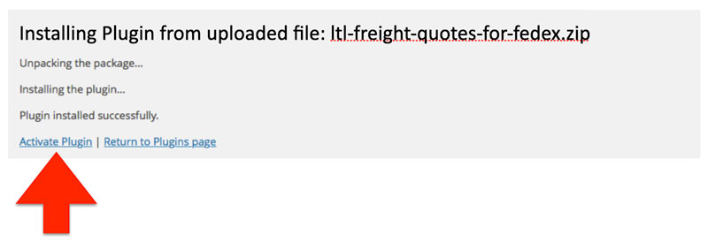 LTL Freight Quotes WooCommerce Plugin For FedEx Installation File