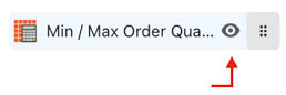 Visibility Icon For Shopify Min/Max Order Quantity App Block