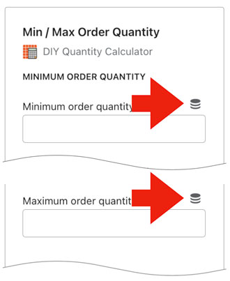 Min/Max Order Quantity for Shopify Dynamic Settings