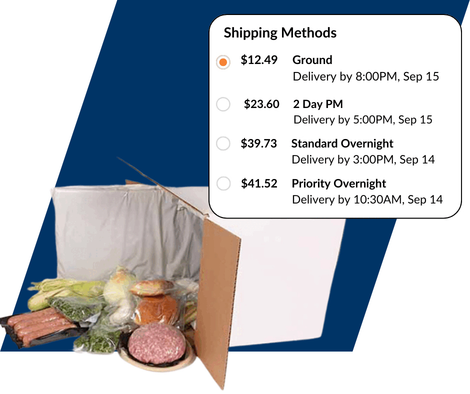 Shipping Methods Made Easy! eniture technology