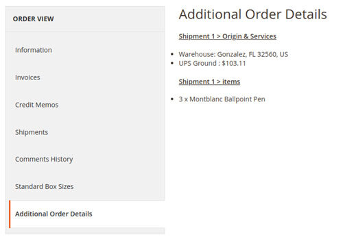 UPS Small Package Quotes for Magento Additional Details