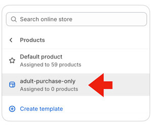 Terms & Conditions for Shopify app - Choose product theme template