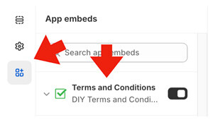Embedded Shopify Apps: DIY Terms and Conditions