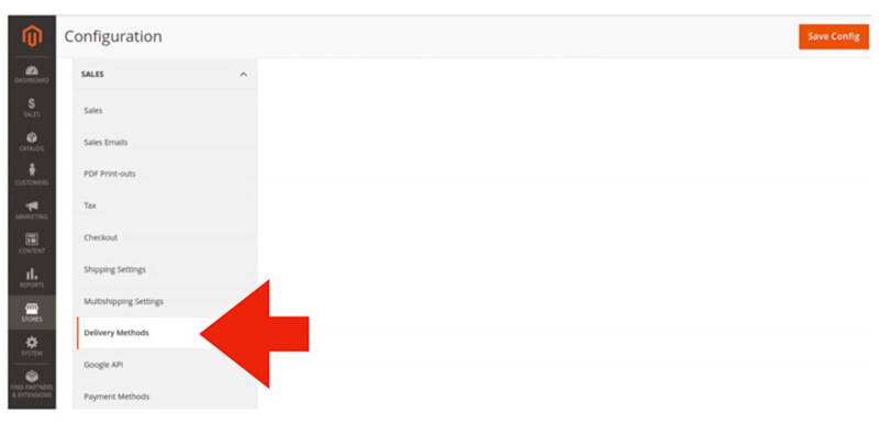 Magento TForce LTL Freight Quotes - Delivery Methods