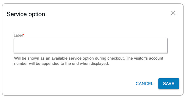 Shipping Account Capture for WooCommerce - Add a Shipping Provider Service