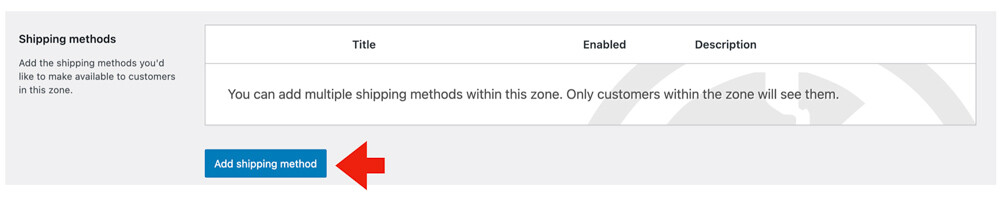 Shipping Account Capture for WooCommerce - Add Shipping Method
