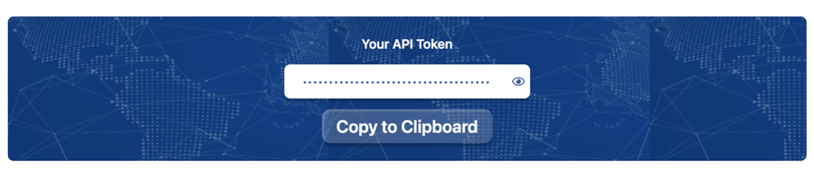 Copy AAA Cooper API Token