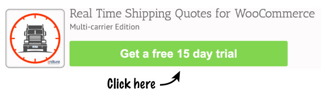 Real-time Shipping Quotes for WooCommerce Free Trial