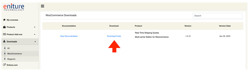 Real Time Shipping Quotes for WooCommerce Download Installation File