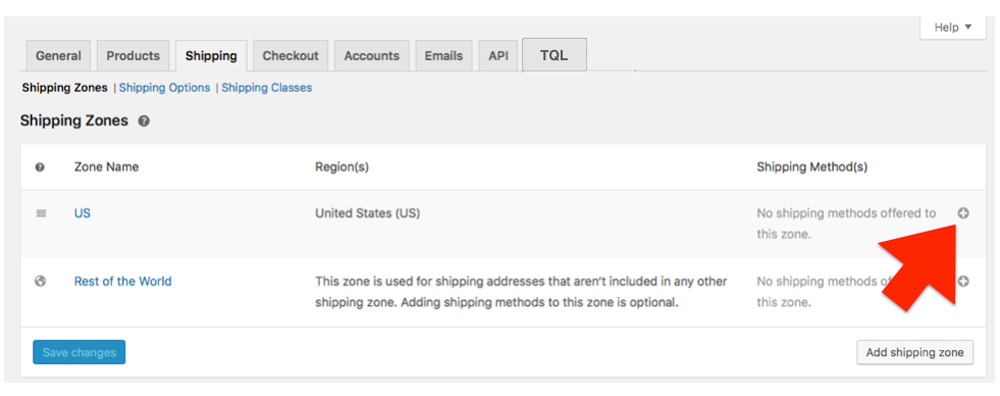 TQL LTL Freight Quotes for WooCommerce - Add Shipping Method