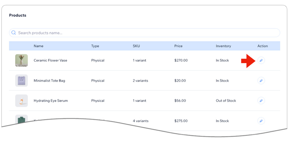 Real Time Shipping Quotes for Wix - Product Shipping Parameter Settings