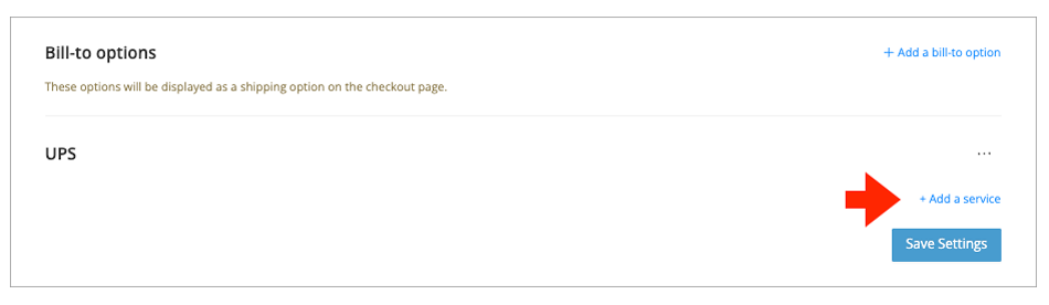 Add Carrier Service to Shipping Account Capture - Real Time Shipping Quotes for BigCommerce