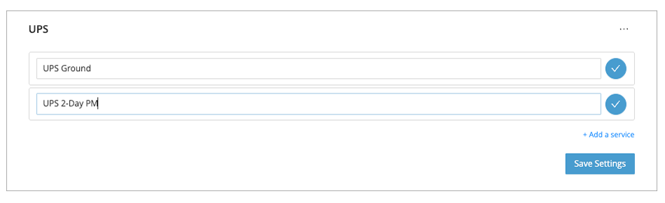 Carrier Services - Shipping Account Capture - Real Time Shipping Quotes for BigCommerce